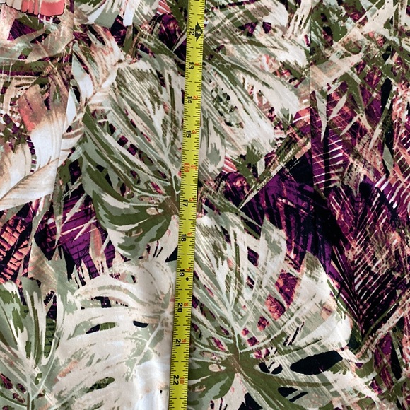 Women’s Chelsea Taylor Maxi Dress Plant Print Size Small - Picture 6 of 10